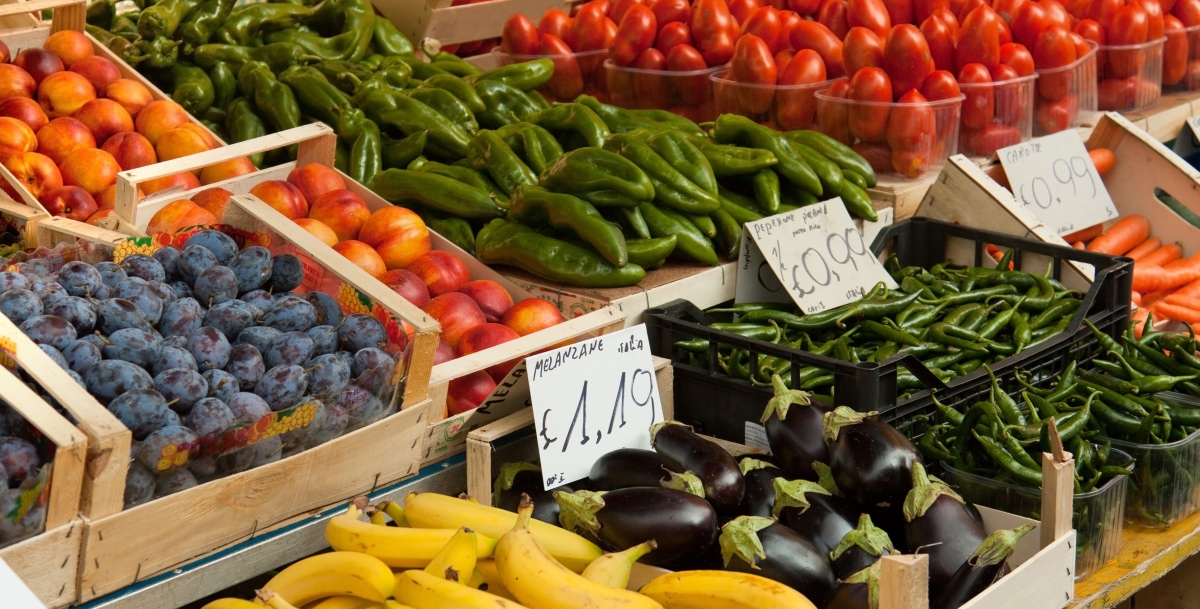 Food market in Venice