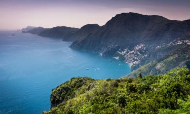 Sentiero degli Dei, Amalfi Coast. Hiking in Italy.